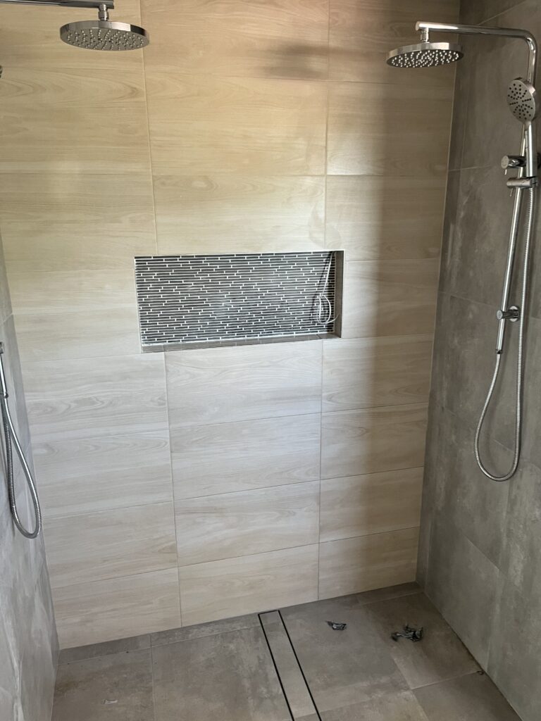 Frontline Plumbing Group Shower and Bathroom Renovation