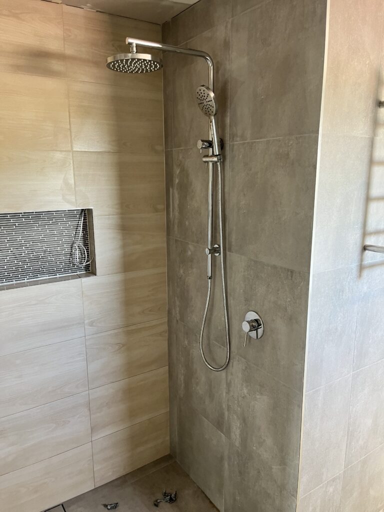 Frontline Plumbing Group Shower Installation