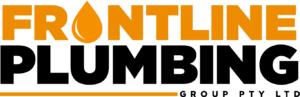 Frontline Plumbing Group Black Logo